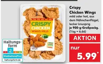 Kaufland Crispy Chicken Wings 900 g Angebot