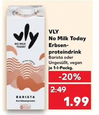 Kaufland Vly No Milk Today Erbsenproteindrink 1 L Angebot