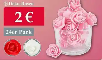 Woolworth Deko-rosen Angebot