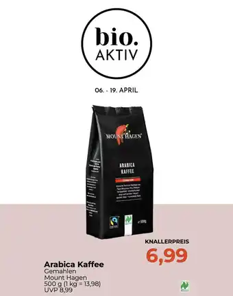 Pro Biomarkt Arabica kaffee Angebot