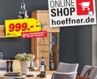 Höffner Vitrine Angebot