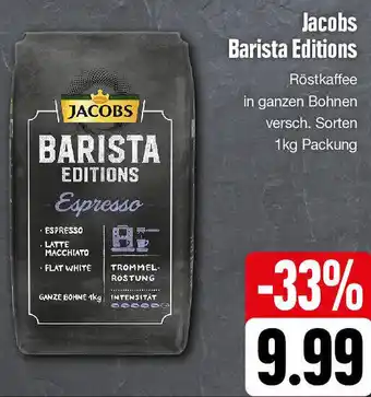 Edeka Jacobs Barista Editions 1 kg Packung Angebot