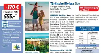 Lidl Türkische Riviera Side Angebot