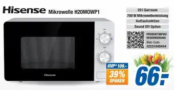 Expert Bening Hisense Mikrowelle H20M0WP1 Angebot