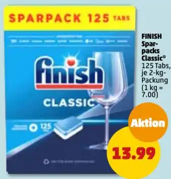 PENNY Finish Sparpacks Classic 2 kg Packung Angebot