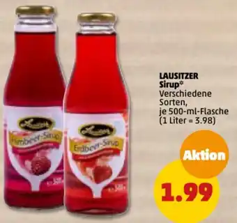 PENNY Lausitzer Sirup 500 ml Flasche Angebot