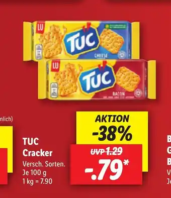 Lidl Tuc Cracker 100 g Angebot