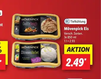 Lidl Movenpick Eis 850 ml Angebot