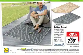 Lidl Livarno home Outdoor-Teppich Angebot