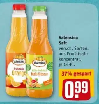 REWE City Valensina Saft 1 L Angebot