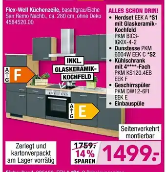 Möbel Boss Flex Well Küchenzeile Angebot