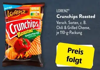 Aldi Süd Lorenz Crunchips Roasted 110 g Packung Angebot