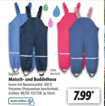 Lidl Lupilu mtsch- und buddelhose Angebot