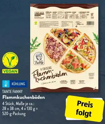 Aldi Süd Tante Fanny Flammkuchenböden 520 g Packung Angebot