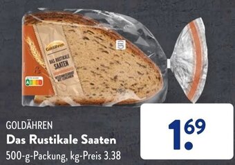 Aldi Süd Goldähren Das Rustikale Saaten 500 g Packung Angebot