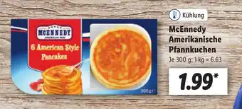 Lidl McEnnedy amerikanische pfannkuchen 300G Angebot