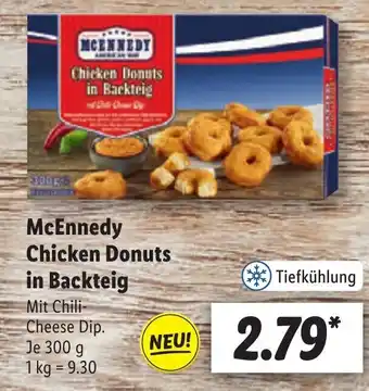 Lidl McEnnedy chicken donuts in backteig 300G Angebot