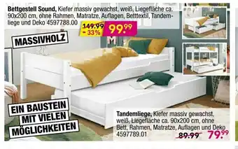 Möbel Boss Bettgestell Sound Angebot