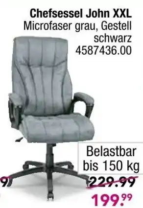 Möbel Boss Chefsessel John XXL Angebot