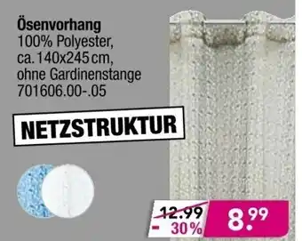 Möbel Boss Ösenvorhang Angebot
