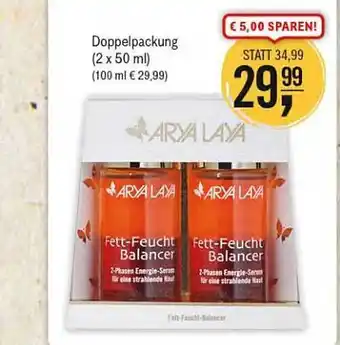 Reformhaus Bacher Fett Feucht Balancer Angebot