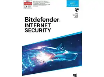 MediaMarkt Bitdefender bitdefender internet security 1 gerät / 18 monate (code in a box) - [pc] Angebot