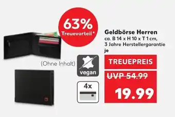 Kaufland Wenger Geldborse Herren Angebot