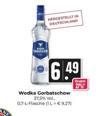 Hieber's Frische Center Wodka gorbatschow 0.7L Angebot