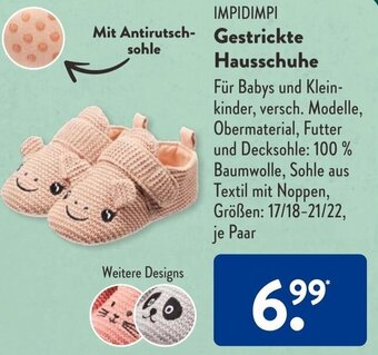 Aldi Süd Impidimpi Gestrickte Hausschuhe Angebot