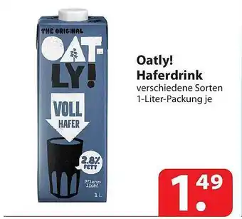 Famila Nord Ost Oatly! haferdrink Angebot