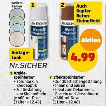 PENNY Nr.sicher kreidesprühfarbe oder effektsprühfarbe Angebot