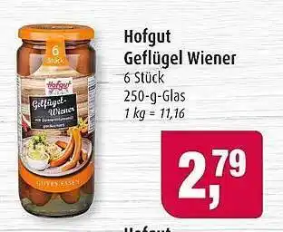 Markant Hofgut geflügel wiener Angebot