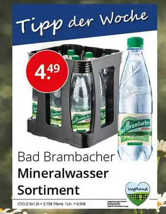 Sagasser Bad brambacher mineralwasser sortiment Angebot