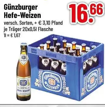 trinkgut Günzburger hefe-weizen Angebot