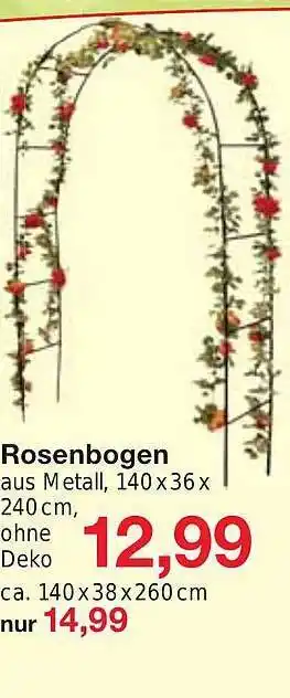 Jawoll Rosenbogen Angebot