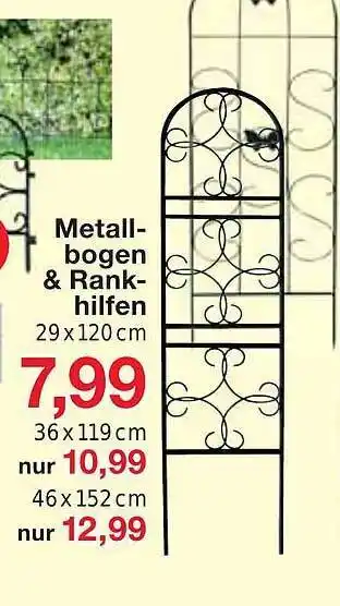 Jawoll Metallbogen & rankhilfen Angebot