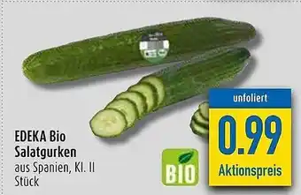 diska Edeka bio salatgurken Angebot