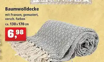 Thomas Philipps Baumwolldecke Angebot