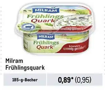 METRO Milram frühlingsquark Angebot