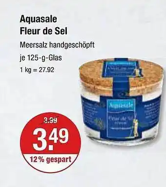 V Markt Aquasale fleur de sel Angebot