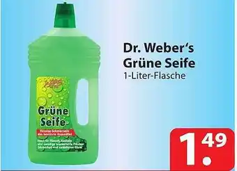 Famila Nord Ost Dr. weber's grüne seife Angebot