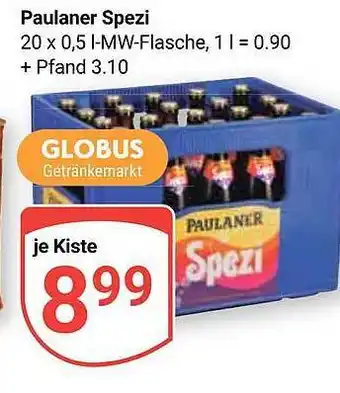 Globus Paulaner spezi Angebot