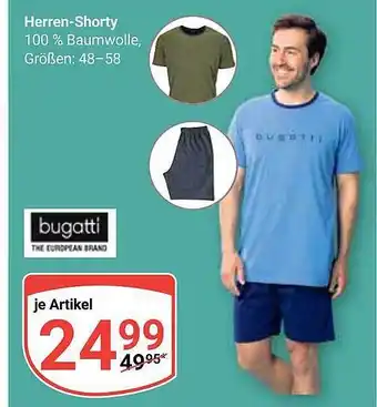 Globus Bugatti herren-shorty Angebot