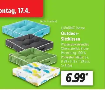 Lidl Livarno home outdoor-sitzkissen Angebot