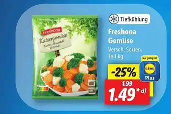 Lidl Freshona gemüse Angebot