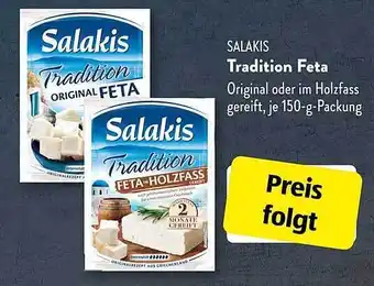 Aldi Süd Salakis tradition feta Angebot