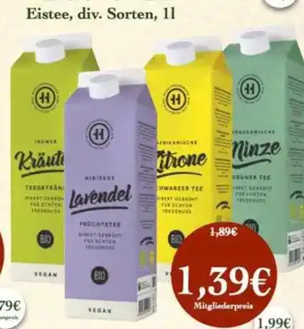 LPG Biomarkt Eistee Angebot