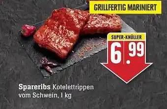 Scheck-in-Center Spareribs Angebot