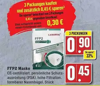 Scheck-in-Center Ffp2 maske Angebot