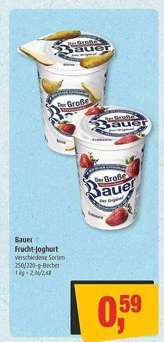 Markant Der grober bauer frucht-joghurt Angebot